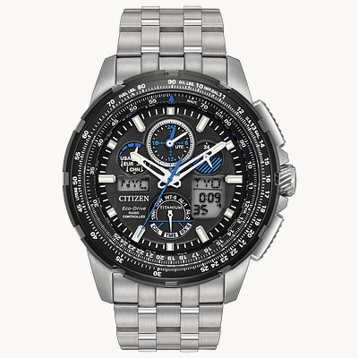 Citizen Promaster Skyhawk A T Eco Drive Black Titanium Watch CITIZEN